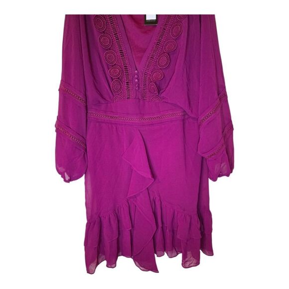 CITY CHIC Fuschia Sweetheart Dress - Size 20 (Large) - Picture 8 of 13